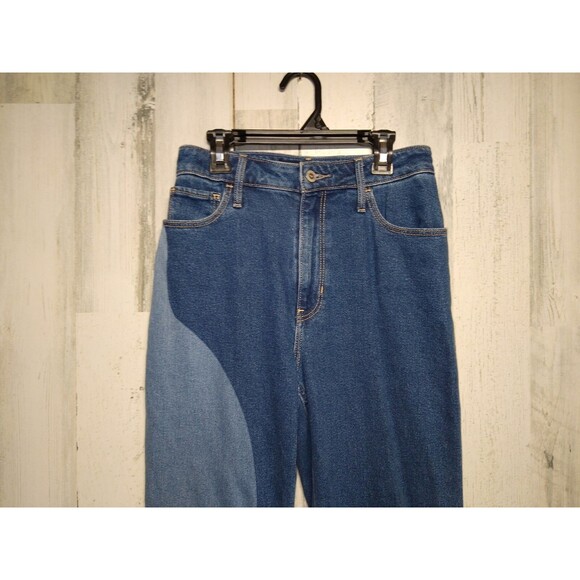 Hollister Ultra High Rise Dad Jeans 1R W25 L31 2 Tone - Picture 4 of 11